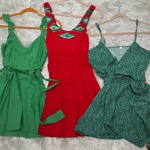 SUMMER DRESSES 3 FOR 1